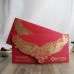 Pocket Fold Wedding Invitation Chinese Style Foil Printing Customized 